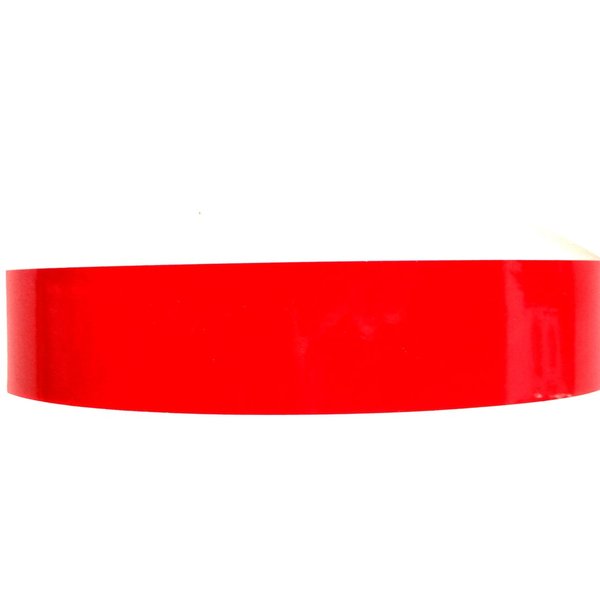 20cm x 3cm, Reflexfolie Rot, Reflektorstreifen
